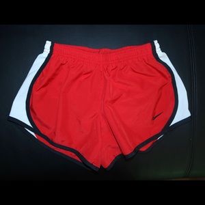 Red Nike Running Shorts
